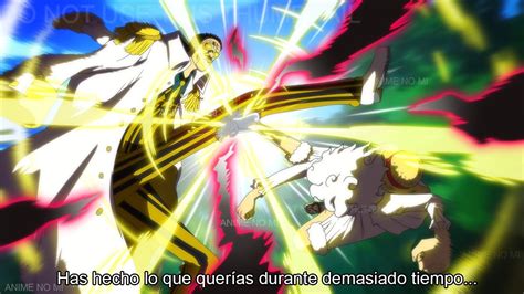 One Piece Cap Tulo Luffy Finalmente Derrota Al Almirante Kizaru