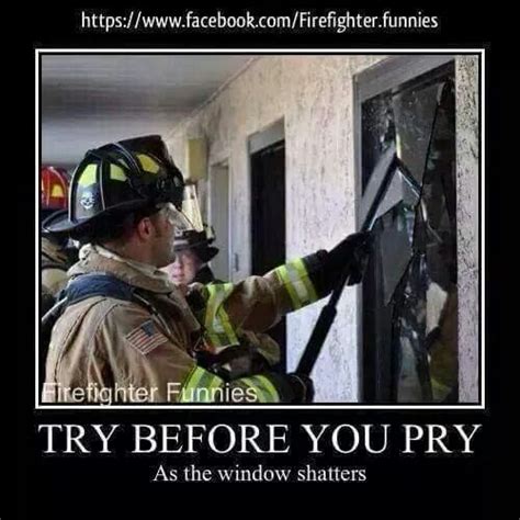 Try Before You Pry Firefighter Baseball Cards Funny