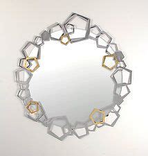 Penta Mirror By Ken Girardini And Julie Girardini Metal Mirror X