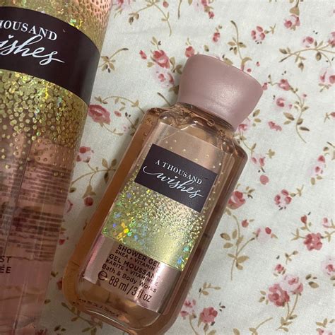 Authentic Bbw A Thousand Wishes Combo Body Mist Shower Gel Beauty