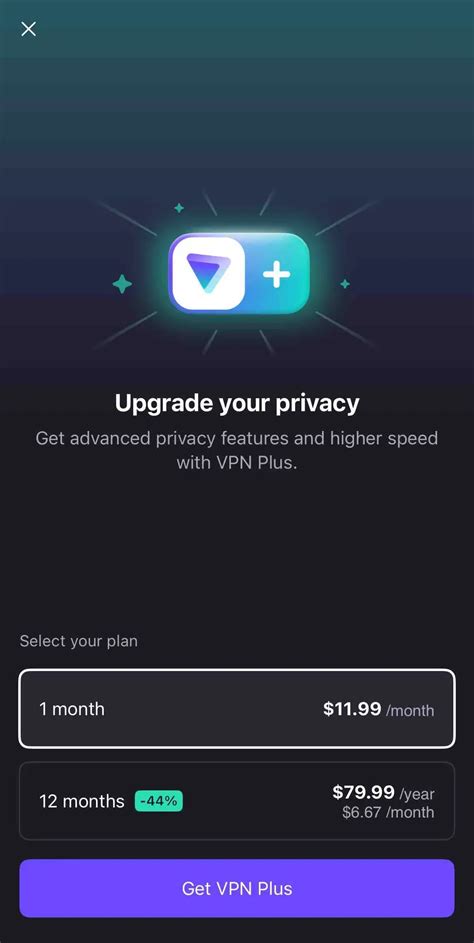 A Mobile Paywall By Proton Vpn With Adapty