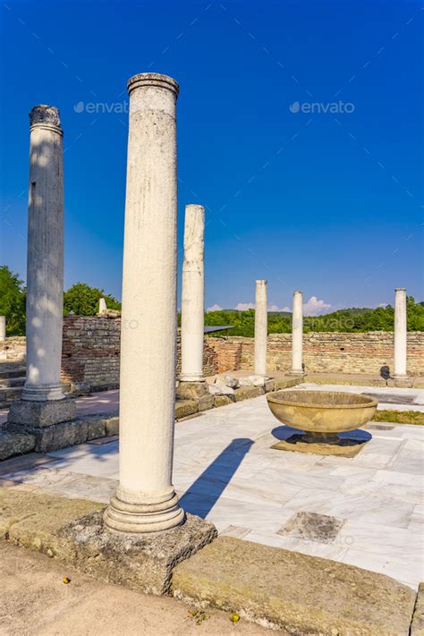 Felix Romuliana Remains Of Palace Of Roman Emperor Galerius Near