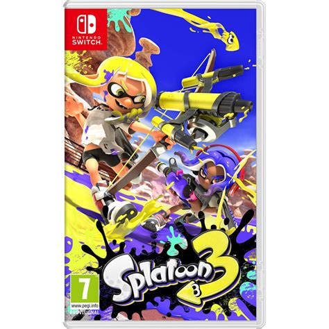 Nintendo Switch Oled Edición Limitada Splatoon 3 Juego Splatoon 3