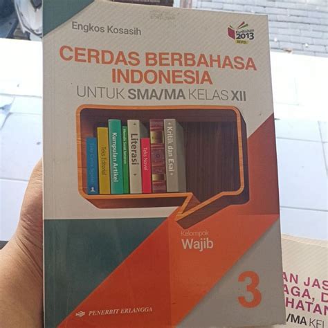 Jual Cerdas Berbahasa Indonesia Kelas 3 SMA Revisi Erlangga Engkos