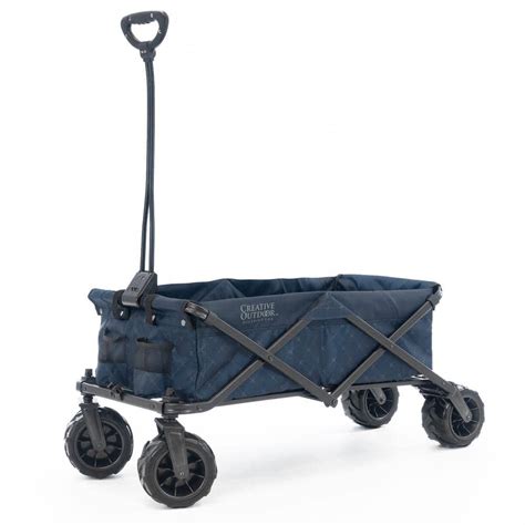 7 cu.ft. Metal Folding Garden Cart in Diamond Monogram 900501 - The ...