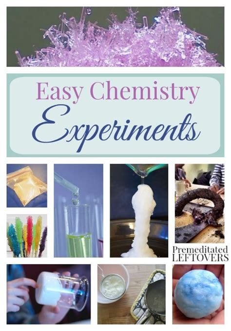 Easy Chemistry Experiments for Kids | Chemistry experiments for kids ...