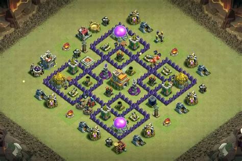 Top Th7 Best War Base Design 2024