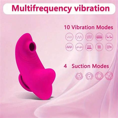 1 Stück Tragbarer Slip Saug Vibrator Mit Starkem Magnetischen Clip