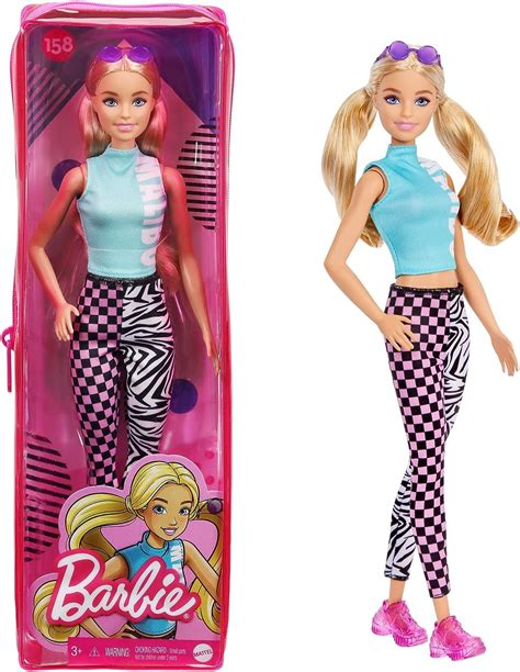 Amazon Barbie Fashionistas Mu Eca Con Pelo Rubio Con