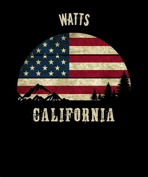 Watts California Digital Art by Active Artist