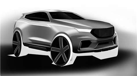 Electric SUV - Haval H6 on Behance