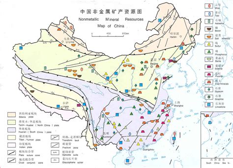 China non-metallic mineral resources - Full size | Gifex