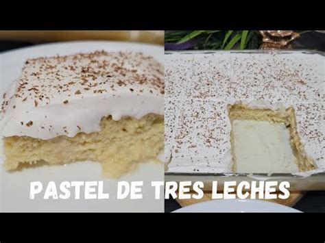 PASTEL DE TRES LECHE fácil y delicioso sin polvo de hornear juana