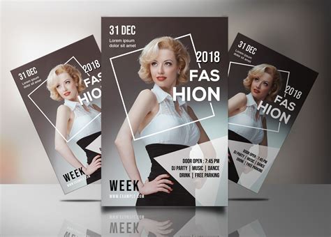 Fashion Show Flyer Template Graphic by sistecbd · Creative Fabrica