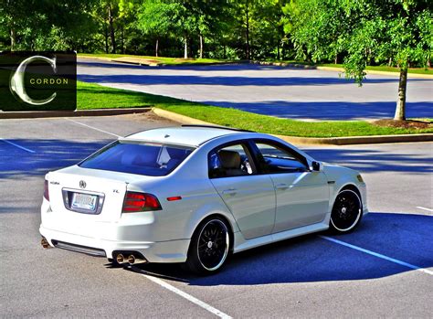 My Cordon SWAG: Pearl White TL Fades to Black - Acura TL