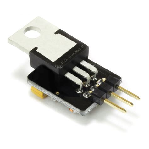 Adjustable Discrete Voltage Regulator LM7812 +12V / +25V - Audiophonics