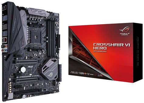 ASUS ROG CROSSHAIR VI HERO Desktop Computer Game Board X370