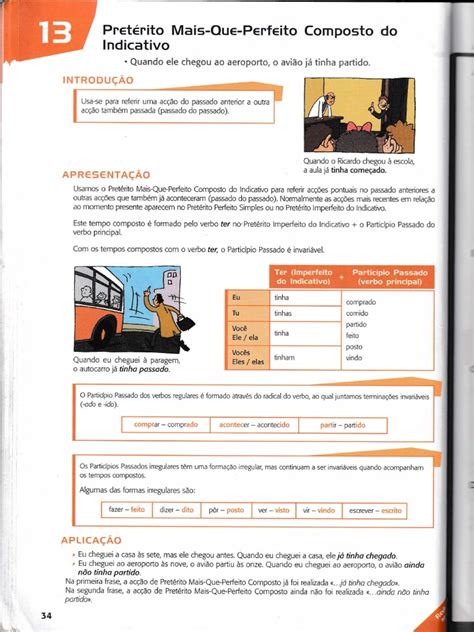 Preterito Mais Que Perfeito Composto - Pretérito Mais-Que-Perfeito Composto | PDF | Tempo gramatical | Linguística