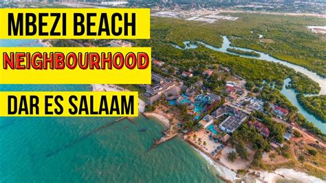 Mbezi Beach Neighbourhood Dar Es Salaam Tanzania Youtube