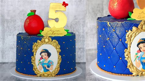 PASTEL DE BLANCA NIEVES Snow White Cake Fiorella Cake YouTube