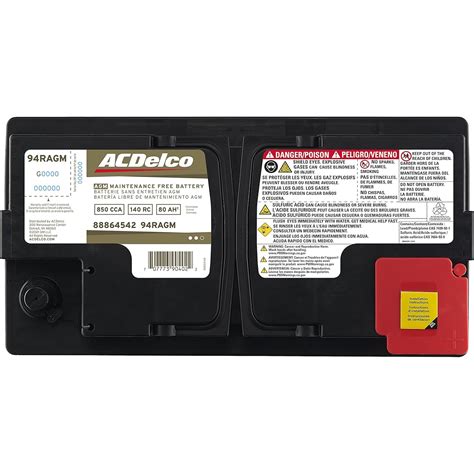 28mo Finance Acdelco Gold 94ragm 88864542 36 Month Warranty Agm Bci Group 94r Battery