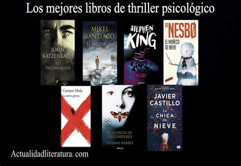 Los mejores libros de thriller psicológico