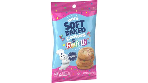 Pillsbury Soft Baked Cookies Made With Real Butter, Confetti, 4 oz ...