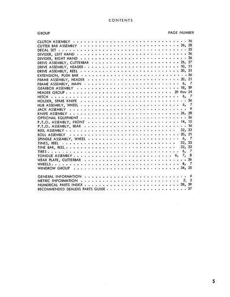 9 New Holland 488 Haybine Parts Diagram