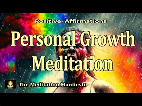 Personal Growth Meditation Positive Subliminal Affirmations