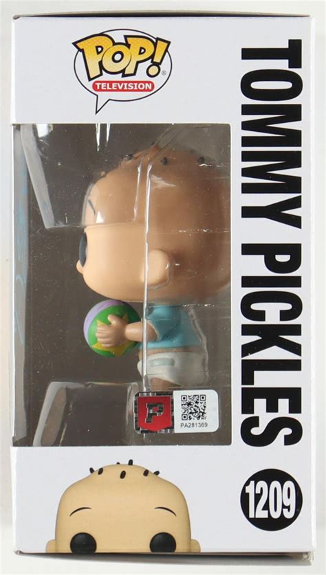 Eg Daily Signed Rugrats 1209 Tommy Pickles Funko Pop Vinyl Figure Inscribed Xx Pa