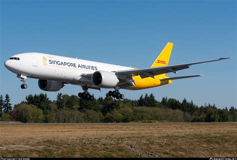 9V DHD DHL Aviation Boeing 777 F Photo By Nick Sheeder ID 1480580