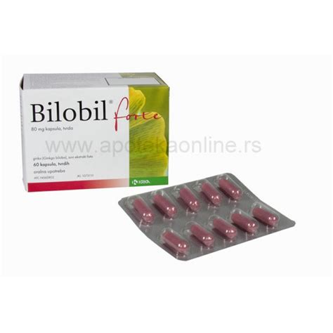 Bilobil Forte Mg Capsules Online Pharmacy Premium