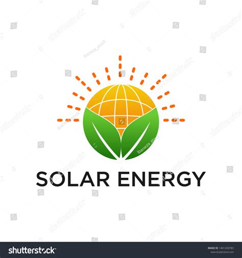 Global Solar Energy Logo Vectors Stock Vector Royalty Free 1401200783