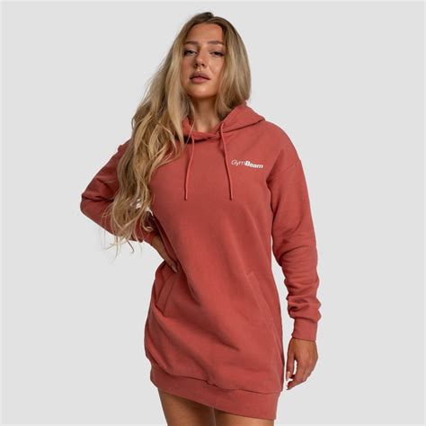 Limitless Longline Hoodie für Frauen in Cinnamon GymBeam GymBeam de