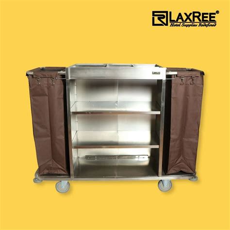 Stainless Steel Brown Housekeeping Trolley For Hotels At Rs In Ajmer