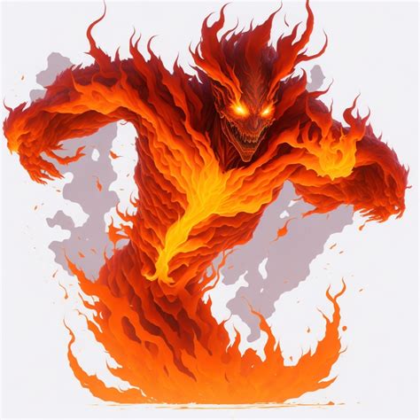 Fire Elemental Npc Name And Image Collection Happicat Creations Npc