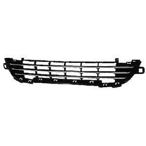 Grille calandre inférieure PEUGEOT 207 CC 2009 2015 chromée noire