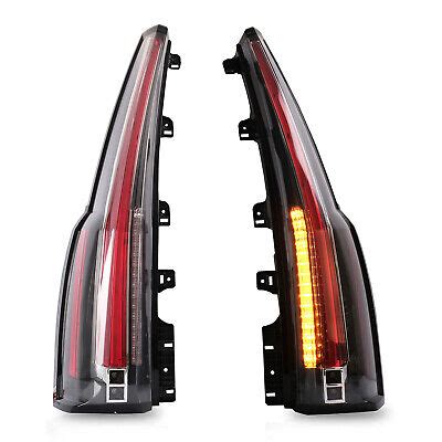 Customized Escalade Style CLEAR LED Tail Lights Assembly For 15 20 GMC