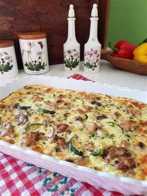 Weight Watchers Chicken Mushroom And Zucchini Bake