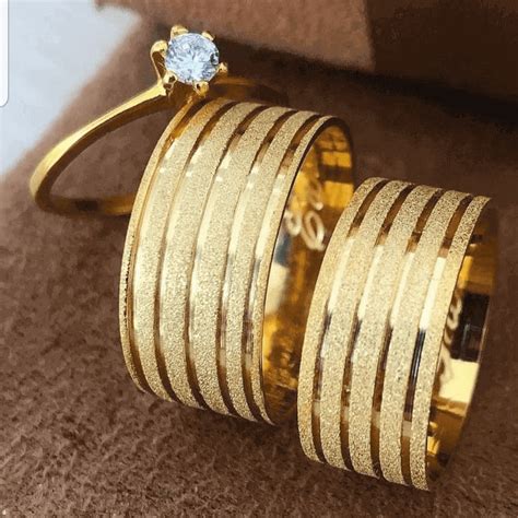 Joias Banhada A Ouro - Alianças Banhadas a Ouro 18k - Jesse Alianças & Joias