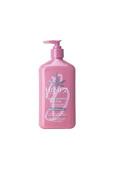 Hempz Sweet Jasmine Rose Herbal Body Moisturizer For Women Fl Oz