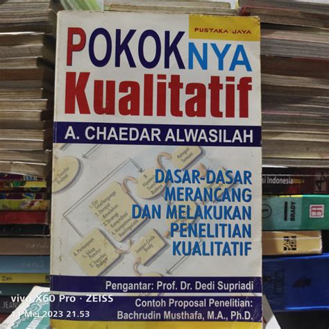 Jual Pokoknya Kualitatif Dasar Dasar Merancang Dan Melakukan Penelitian