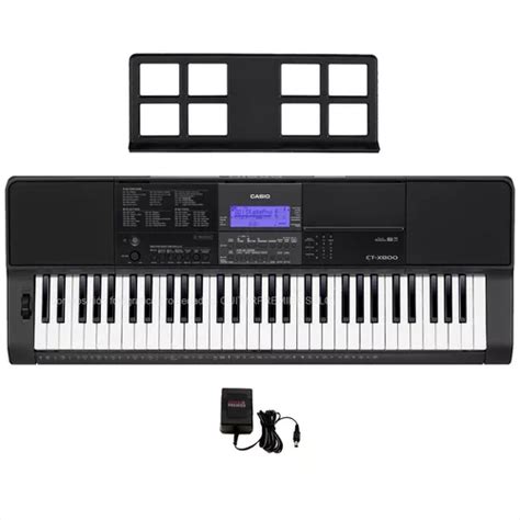 Organo Teclado Casio Ct X800 Sensitivo Usb 5 8 Fuente Atril