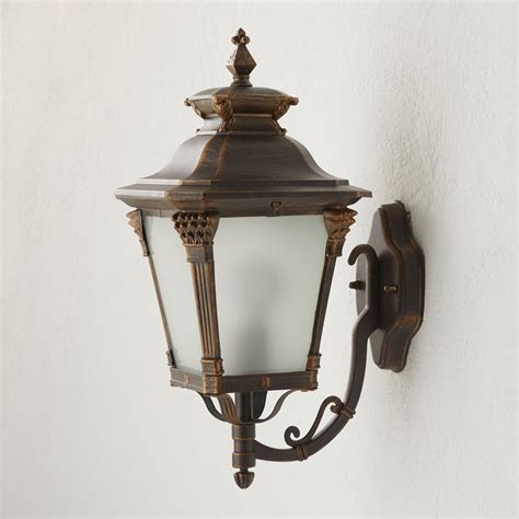 Outdoor wall light Aiko standing nostalgic | Lights.ie