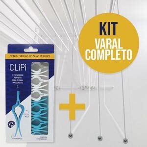 Varal De Varetas Individuais M Kit Extensor E Predendores