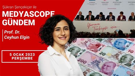 Medyascope G Ndem Ocak Prof Dr Ceyhun Elgin Ile Se Ime