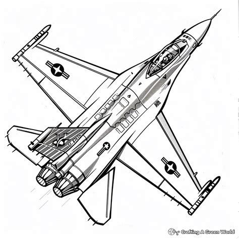 Airforce Coloring Pages - Free & Printable!