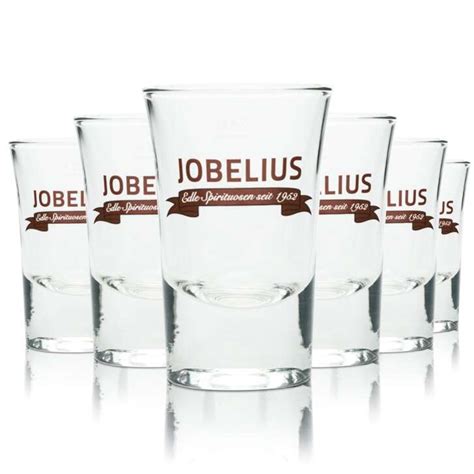 X Jobelius Schnaps Glas Cl Stamper Shot Gl Ser Kurze