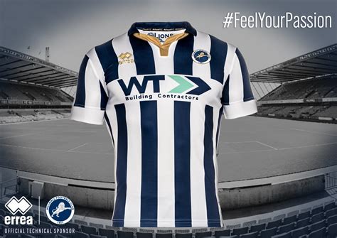 Millwall 16 17 Home Kit Revealed Footy Headlines