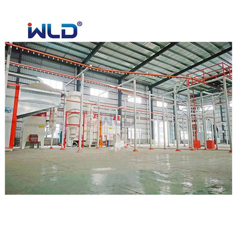 Wld Spraying Line Electrostatic Painting Coating Spraying Line Powder